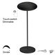 LANTERN BLACK PORTABLE OUTDOOR LED IP54 3000K BLACK