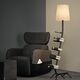 BLACK FLOOR LAMP