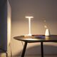 LED TABLE LAMP WHITE 6W 3000K  INDUCTION+USB CHARGER WHITE