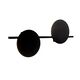 WALL LIGHT LED BLACK MEDIUM  16W 3000K BLACK