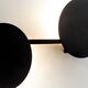 WALL LIGHT LED BLACK MEDIUM  16W 3000K BLACK