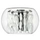 Бра ACQUARIO [3х20W G4 12V ХРОМ БЕЛ стекло (в комплекте)]