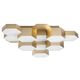 Люстра потол FAVO [LED-60W 2880LM Satin Gold 4000K (в комплекте)]