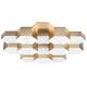 Люстра потол FAVO [LED-80W 3840LM Satin Gold 4000K (в комплекте)]