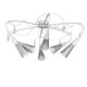 Люстра AEREO [6х25W G9 WHITE (в комплекте)]