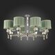 Люстра подвесная ST-Luce Oleo [Никель/Оливковый E14 8*40W]