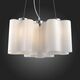 Люстра подвесная ST-Luce Onde  [Серебристый/Белый E27 3*60W]