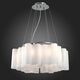 Люстра подвесная ST-Luce Onde  [Серебристый/Белый E27 6*60W]