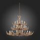 Люстра подвесная ST-Luce Renna [Светло-коричневый E14 27*40W (из 2-х коробок)]