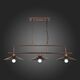 Люстра подвесная ST-Luce Sсarno [Кофейный/Кофейный E27 3*60W]