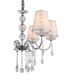 Люстра подвесная ST-Luce Aumentato [Хром, Прозрачный/Белый, Хром E14 6*40W]