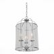 Люстра подвесная ST-Luce Ivanhо [Хром/Прозрачный E14 3*40W]