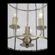 Люстра подвесная ST-Luce Odierno [Бронза/Прозрачный E14 3*40W]