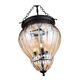 Люстра подвесная ST-Luce Sotto[Черный/Янтарный E14 3*60W]