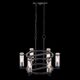 Люстра подвесная ST-Luce Bichero [Черный, Никель/Прозрачный E14 6*60W]