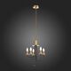 Люстра подвесная ST-Luce Delavera [Коричневый, Бронза/Бежевый E14 5*60W]