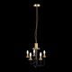 Люстра подвесная ST-Luce Delavera [Коричневый, Бронза/Бежевый E14 5*60W]