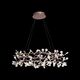 Люстра подвесная ST-Luce Rafina [Медный/Белый LED 162*0,5W]