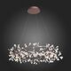 Люстра подвесная ST-Luce Rafina[Медный/Белый LED 216*0,5W]