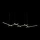 Люстра подвесная ST-Luce Basoni  [Черный/Белый LED 6*14W]