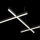 Люстра подвесная ST-Luce Basoni  [Черный/Белый LED 6*14W]
