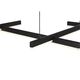 Люстра подвесная ST-Luce Basoni  [Черный/Белый LED 6*14W]