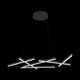 Люстра подвесная ST-Luce Basoni  [Черный/Белый LED 6*13W]
