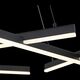 Люстра подвесная ST-Luce Basoni  [Черный/Белый LED 6*13W]