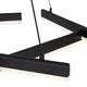 Люстра подвесная ST-Luce Basoni  [Черный/Белый LED 6*13W]