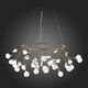 Люстра подвесная ST-Luce Riccardo [Золотой/Прозрачный G4 45*1,5W]