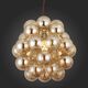 Люстра подвесная ST-Luce Odetta [Хром/Янтарный E27 3*60W]
