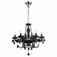 Люстра подвесная ST-Luce Odilia [Черный, Хром/Черный E14 6*40W]