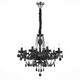 Люстра подвесная ST-Luce Odilia [Черный, Хром/Черный E14 8*40W]
