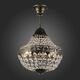 Люстра подвесная ST-Luce Anticato [Черное золото/Прозрачный E14 3*40W]