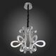  Люстра подвесная ST-Luce Aricia [Хром/Белый, Хром LED 6*26W]