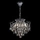 Люстра потолочная ST-Luce Orecchini [Темный хром/Тонированный черный E14 6*40W]