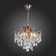 Люстра потолочная ST-Luce Orecchini [Золото/Прозрачный E14 6*40W]