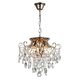 Люстра потолочная ST-Luce Orecchini [Золото/Прозрачный E14 6*40W]