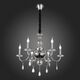 Люстра подвесная ST-Luce Siema [Хром, Дымчатый, Прозрачный E14 6*40W]