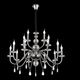 Люстра подвесная ST-Luce Siema [Хром, Дымчатый, Прозрачный E14 15*40W]