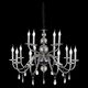 Люстра подвесная ST-Luce Siema [Хром, Дымчатый, Прозрачный E14 15*40W]