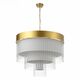 Люстра подвесная ST-Luce Золотистый/Белый, Прозрачный E14 12*40W