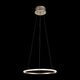 Люстра подвесная ST-Luce Cremo [Золото/Прозрачный LED 1*12W]