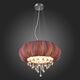 Люстра подвесная ST-Luce Preferita [Хром/Фиолетовый E14 5*40W]