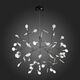 Люстра подвесная ST-Luce Rafina [Черный/Белый LED 63*0,5W]