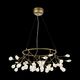 Люстра подвесная ST-Luce Riccardo [Золото/Белый G4 45*1,5W]