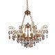 Люстра подвесная ST-Luce Vianeta [Бронза/Мульти E14 8*40W]