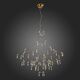 SL797.203.114 Люстра подвесная ST-Luce Золотистый, Шампань LED 114*0,45W 3000K
