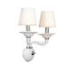 Бра ST Luce Ferrito [Хром, Белый/Белый E14 2*40W]