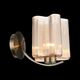 Бра ST Luce Onde [Бронзовый/Янтарный E27 1*60W]